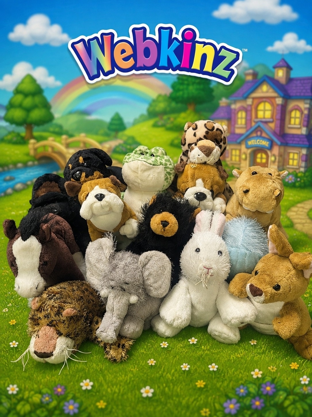 14 Assorted Webkins -NO CODES